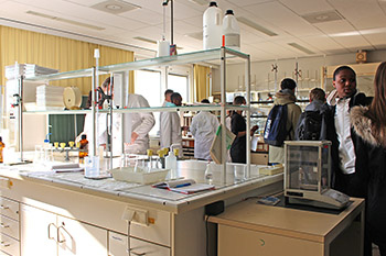 Erkundung des Chemielabors